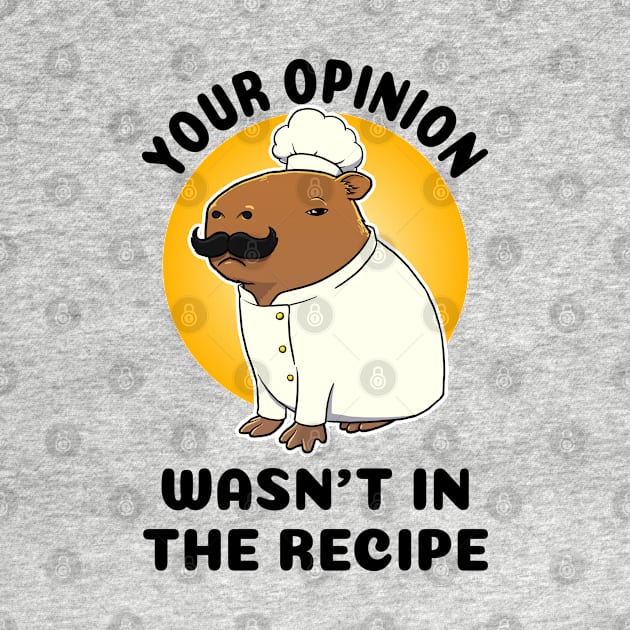 Your opinion wasn't in the recipe Capybara Chef by capydays